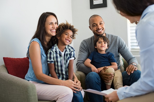 Familia feliz