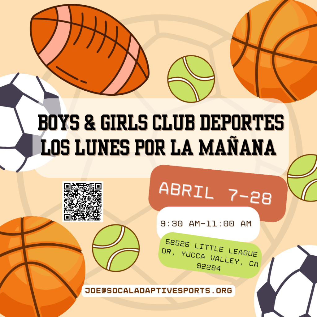 Boys & Girls Club Deportes Los Lunes Por La Mañana