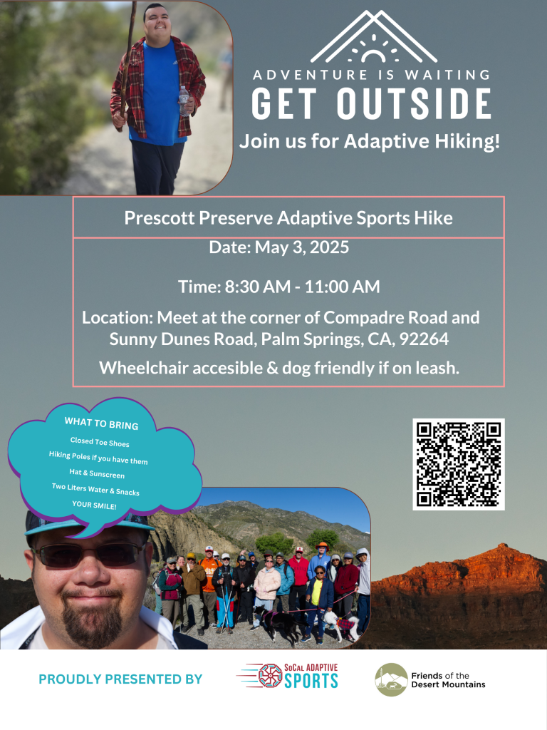 Adaptive hiking (Palm Springs)