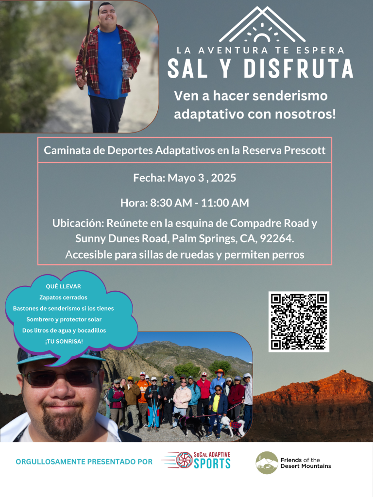 Senderismo adaptado (Palm Springs)