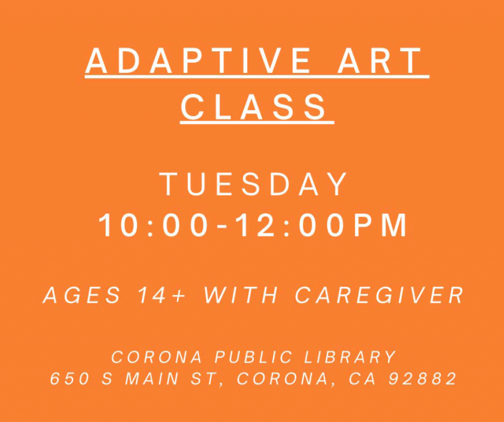 Adaptive Art Class (Corona)
