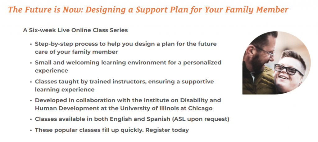 Designing a Support Plan for Your Family Member Series (Virtual)