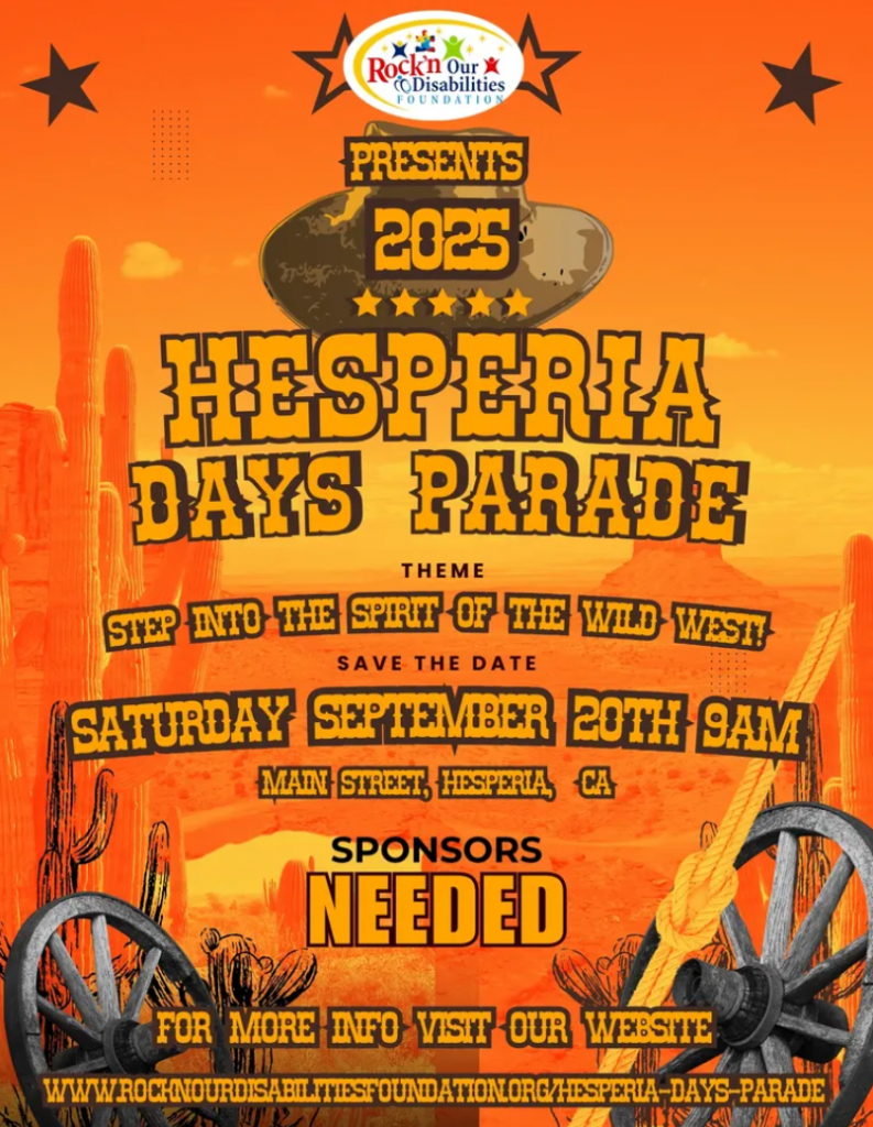 2025 Hesperia Days Parade