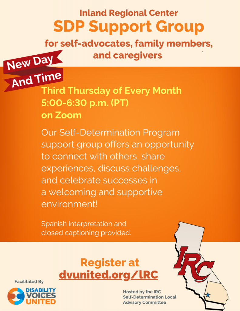 IRC SDP Support Group (Virtual)