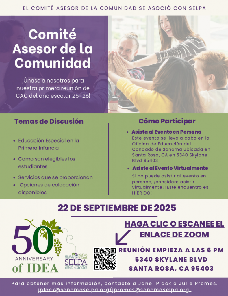 Springs Charter & Sage Oak Charter School SELPA CAC (Virtual)