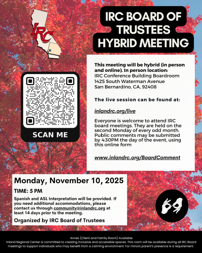 IRC Board of Trustees Meeting