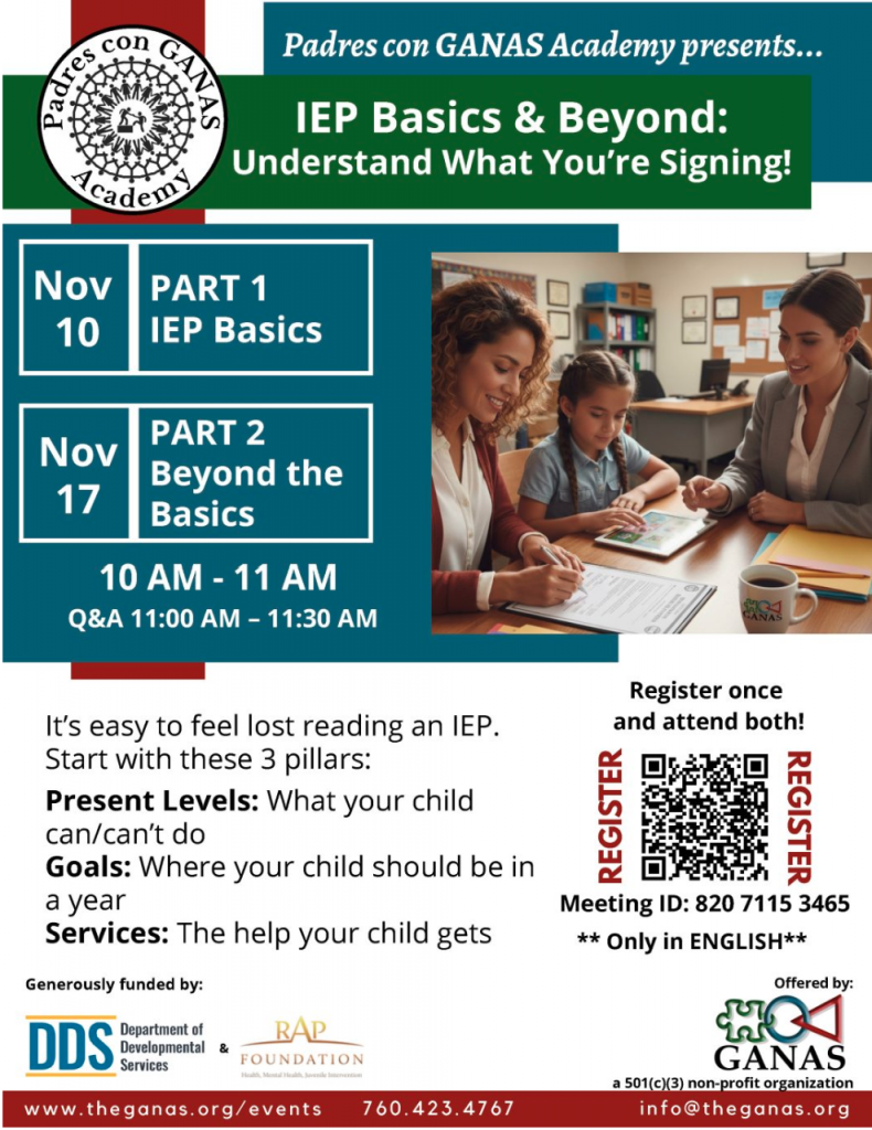 IEP Basics & Beyond: Understand What You’re Signing!