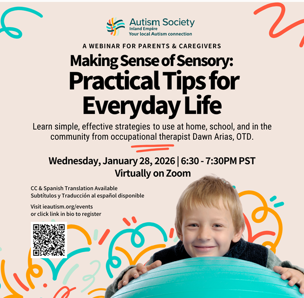 Making Sense of Sensory: Practical Tips for Everyday Life Presented by Dawn Arias, OTD